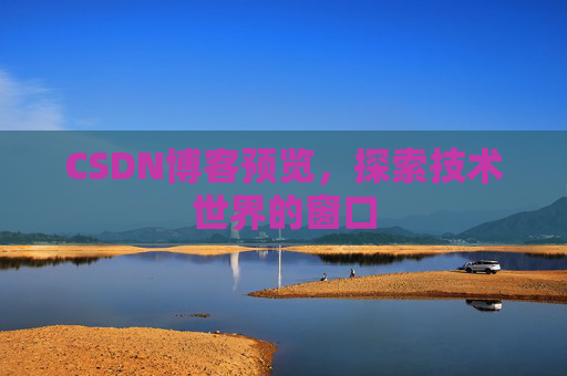 CSDN博客预览，探索技术世界的窗口