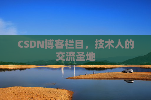 CSDN博客栏目，技术人的交流圣地